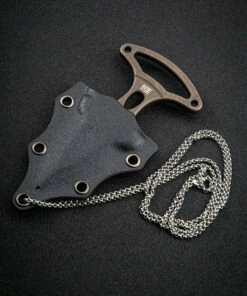 Hot Sale ⭐ We Knife Co. We Knife BUD Push Dagger 924A, 2.02" 6AL4V Bronze Titanium Plain Blade, Bronze Titanium Handle, Black Kydex Sheath 💯 -Automatic Knives shop 1575255640559798 92154.1582047367