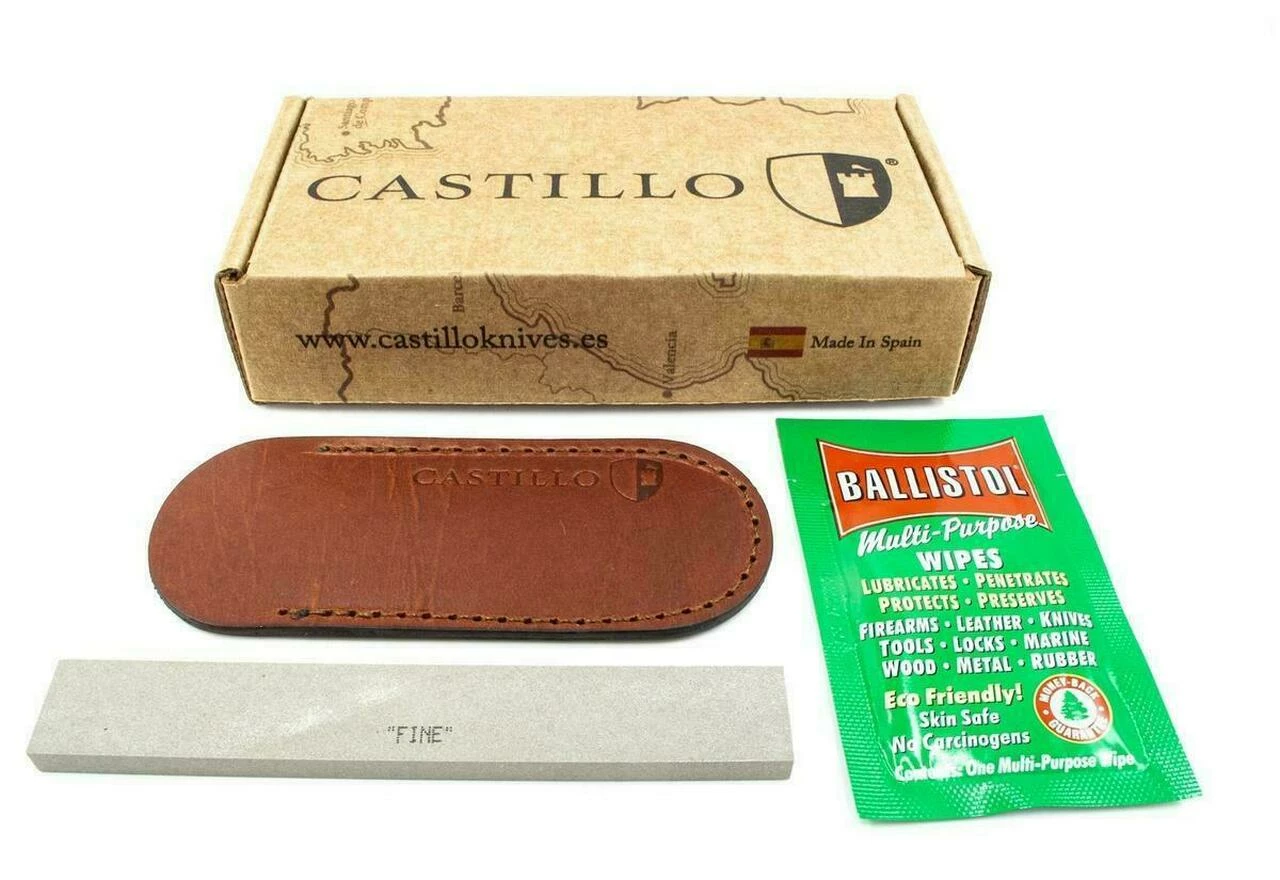 Deals 💯 Castillo Knives Navaja Lockback Folding, C1BOW, 3" Satin Sandvik 14C28N Blade, Cocote Wood Handle 🔔 5 Deals 💯 Castillo Knives Navaja Lockback Folding, C1BOW, 3" Satin Sandvik 14C28N Blade, Cocote Wood Handle 🔔 - Image 5