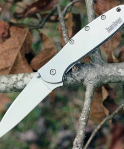 Outlet ✨ Kershaw Knives Kershaw Leek 1660 - 410 Stainless Steel (3" 14C28N Bead Blast) Plain ❤️