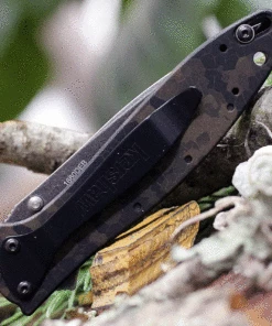 Best reviews of 💯 Kershaw Knives Kershaw Leek Digital Brown 1660DEB, 3" Sandvik Blackwash Blade, Digital Brown Handle 🧨 -Automatic Knives shop 1660DEB.1 27837.1619028134