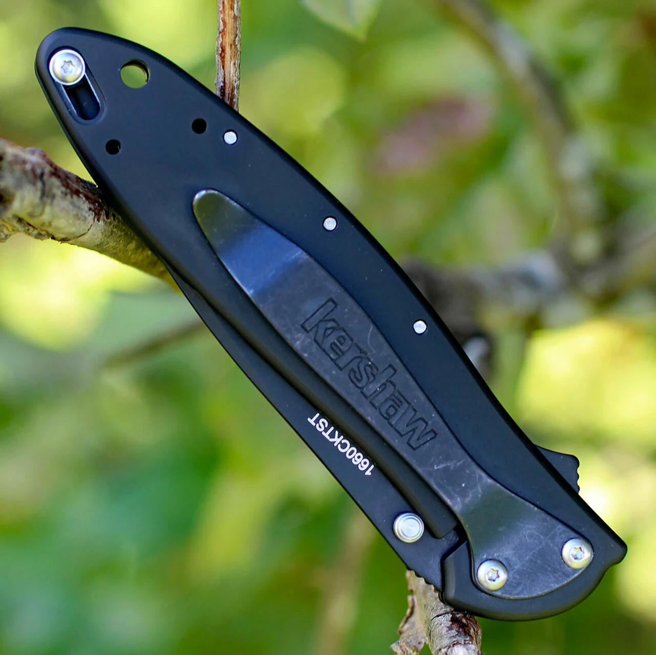 Flash Sale 🎉 Kershaw Knives Kershaw 1660CKTST Leek, 3" Sandvik 14C28N Combo Blade, 410 Stainless Handle ✔️ 4 Flash Sale 🎉 Kershaw Knives Kershaw 1660CKTST Leek, 3" Sandvik 14C28N Combo Blade, 410 Stainless Handle ✔️ - Image 4