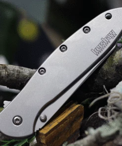 Buy 🤩 Kershaw Knives Kershaw Random Leek 1660R, 3" Sandvik 14C28N Bead Blasted Reverse Tanto Blade, Stainless Steel Handle ❤️ -Automatic Knives shop 1660r.3 34182.1619020915
