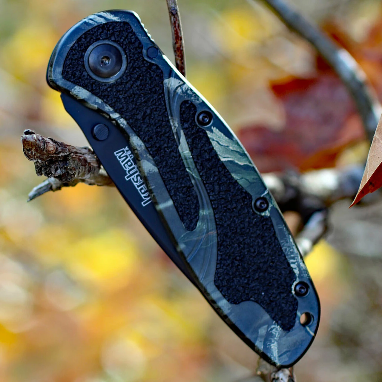 Buy 😍 Kershaw Knives Kershaw 1670CAMO Blur, 3.4" 14C28N Plain Blade, Camo Anodized Aluminum Handle 😍 3 Buy 😍 Kershaw Knives Kershaw 1670CAMO Blur, 3.4" 14C28N Plain Blade, Camo Anodized Aluminum Handle 😍 - Image 3