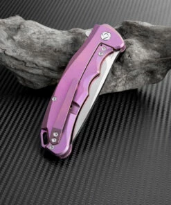 Brand new ✔️ Artisan Cutlery Artisan Tradition Framelock ATZ1702GRE, 3.94" S35VN Plain Blade, Purple Titanium Handle 🤩 -Automatic Knives shop 1702g re 02 preview 42191.1566585988