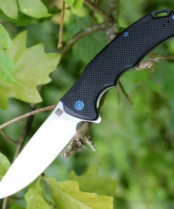 Coupon 👍 Artisan Cutlery Artisan Tradition ATZ1702PBK, 3.94" D2 Plain Blade, Black G-10 Handle ⌛