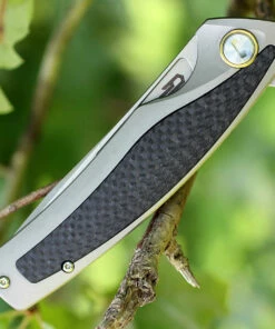 Top 10 🧨 Bestech T1706B Predator, 3.6" CPM-S35VN Plain Blade, Gray Titanium Handle w/Carbon Fiber Inlay ❤️ -Automatic Knives shop 1706b.3 10864.1566585960