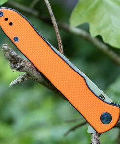 Outlet 🌟 Artisan Cutlery Artisan ATZ1707POE Shark, 3.94" D2 Steel Plain Blade, Orange G-10 Handle 🤩 -Automatic Knives shop 1707poe.3 78060.1566585981