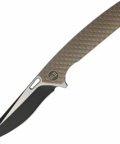 Brand new 👏 We Knife Co. We Knife Model 604 Folder 604L, 3.8" CPM-S35VN Black Two-Tone Drop Point Plain Blade, Bronze Dragon Scale Titanium Handle 🎉