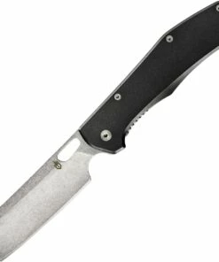 Best deal 🧨 Gerber 1494 Flatiron Framelock Folder, 3.50" 7Cr17MoV Stonewash Cleaver Plain Blade, Dark Gray Aluminum Handle 🧨