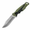 Buy 😍 Buck Knives Buck Large Pursuit 656GRS, 420H Stainless Steel Drop Point Plain Blade, Green and Black GFN/Versaflex Handle ⌛