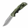 Brand new 🎉 Buck Knives Buck 659 Large Pursuit Lockback, 3.63" 420HC Stainless Satin Drop Point Blade, Black GFN with Green Versiflex Onlay Handle 🌟