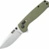 Wholesale ⭐ SOG TM1022BX Terminus XR Lock Folder, 3.00" Satin Drop Point Plain Blade, OD Green G-10 Handle 🧨