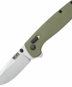 Wholesale ⭐ SOG TM1022BX Terminus XR Lock Folder, 3.00" Satin Drop Point Plain Blade, OD Green G-10 Handle 🧨