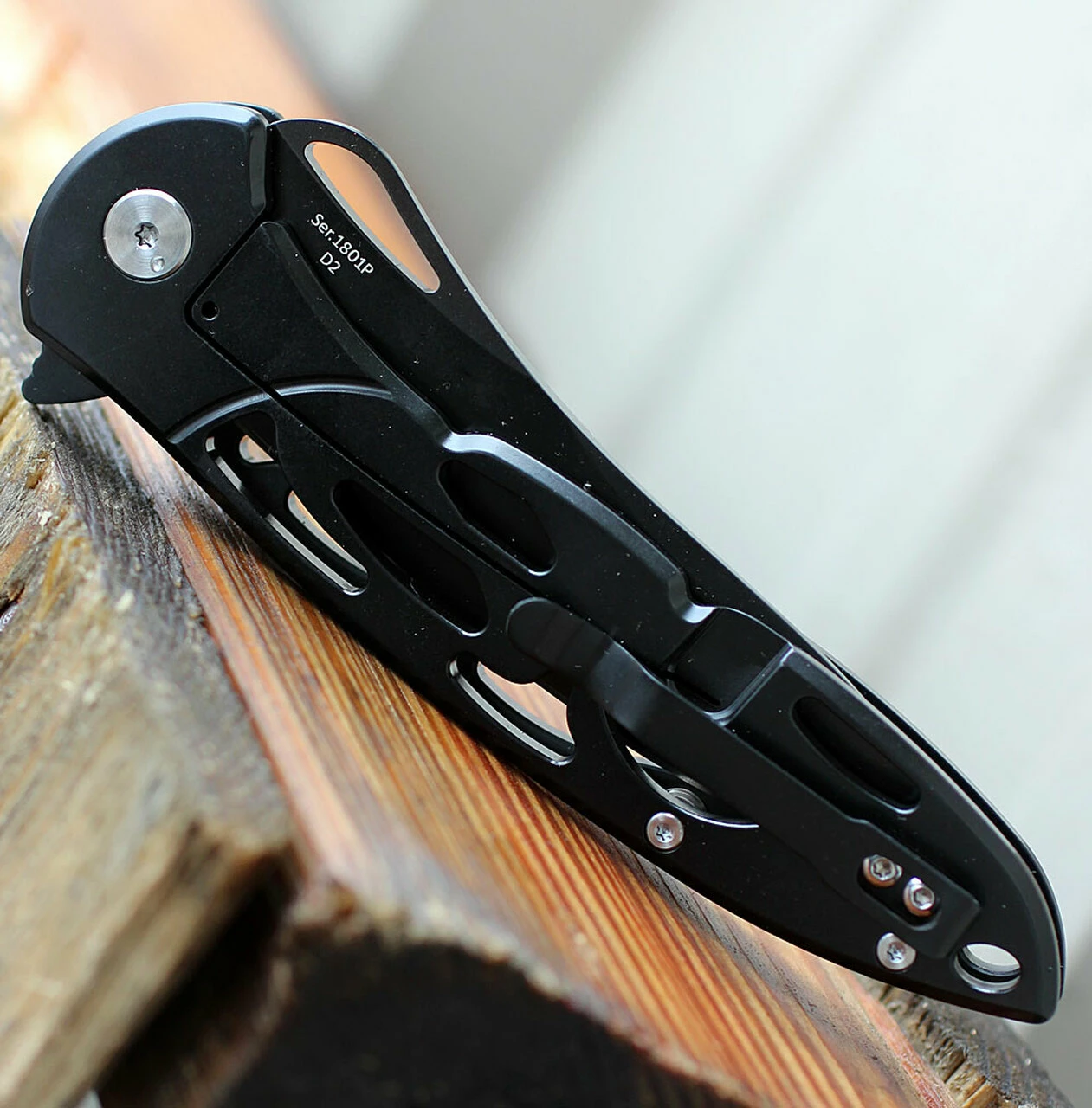 Promo ⌛ Artisan Cutlery Artisan Hoverwing - Black Steel (3.94" D2 Black) 1801P-BK 🎁 2 Promo ⌛ Artisan Cutlery Artisan Hoverwing - Black Steel (3.94" D2 Black) 1801P-BK 🎁 - Image 2