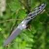 New 🛒 Artisan Cutlery Artisan Dragonfly ATZ1801PGY, 3.94" D2 Plain Blade, Gray 2Cr13 SS Handle 🤩