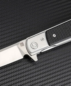 Best deal 🎉 Artisan Cutlery Artisan Classic ATZ1802PBKF, 3.94" D2 Steel Plain Blade, Black G10 Handle 🔥