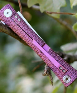 Best Sale 🛒 Artisan Cutlery Artisan ATZ1805GRES S Waistline, 4" S35VN Plain Blade, Rose Titanium Handle 🎁 -Automatic Knives shop 1805g res.2 90638.1566585989