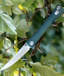 Best deal ✨ Artisan Cutlery Artisan ATZ1805GGNS S Waistline, 4" S35VN Plain Blade, Green Titanium Handle ❤️