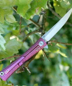Discount 👍 Artisan Cutlery Artisan ATZ1805GREM S Waistline, 4" M390 Plain Blade, Purple Titanium Handle ❤️ 5 Discount 👍 Artisan Cutlery Artisan ATZ1805GREM S Waistline, 4" M390 Plain Blade, Purple Titanium Handle ❤️ -Automatic Knives shop 1805grem 00857.1566586005