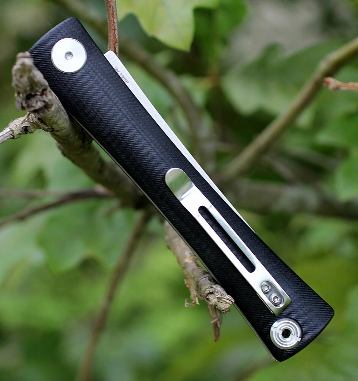 Best Sale 👏 Artisan Cutlery Artisan S Waistline ATZ1805PBKC, 3.94" D2 Plain Blade, Black Curved G-10 Handle 💯 3 Best Sale 👏 Artisan Cutlery Artisan S Waistline ATZ1805PBKC, 3.94" D2 Plain Blade, Black Curved G-10 Handle 💯 - Image 3