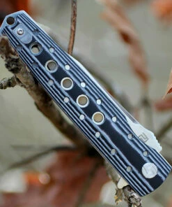 Brand new 👍 Artisan Cutlery Artisan Virginia ATZ1807PBW, 3.94" D2 Plain Blade, Curved White/Black G-10 Handle 💯 -Automatic Knives shop 1807pbw.4 56137.1566586005