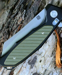 Best reviews of ✔️ Artisan Cutlery Artisan Falcon ATZ1809PBGN, 3.94" D2 Plain Blade, Green/Black Aluminum/G-10 Handle 👍 -Automatic Knives shop 1809pbgn.2 60660.1566586048