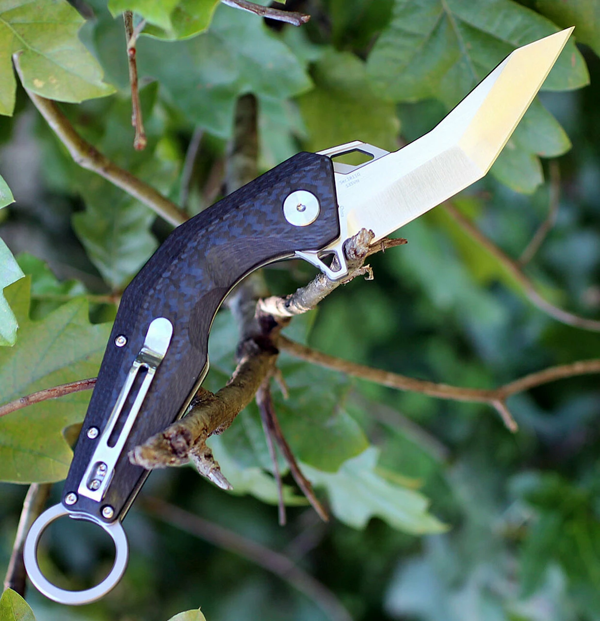 New 🎁 Artisan Cutlery Artisan Cobra ATZ1811GGYS, 3.15" S35VN Plain Blade, Carbon Fiber Handle 🤩 2 New 🎁 Artisan Cutlery Artisan Cobra ATZ1811GGYS, 3.15" S35VN Plain Blade, Carbon Fiber Handle 🤩 - Image 2