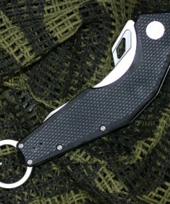 Top 10 🔥 Artisan Cutlery Artisan Cobra ATZ1811PBKF, 3.75" D2 Plain Blade, Flat Black G-10 Handle ❤️ -Automatic Knives shop 1811pbkf.3 04405.1566586056