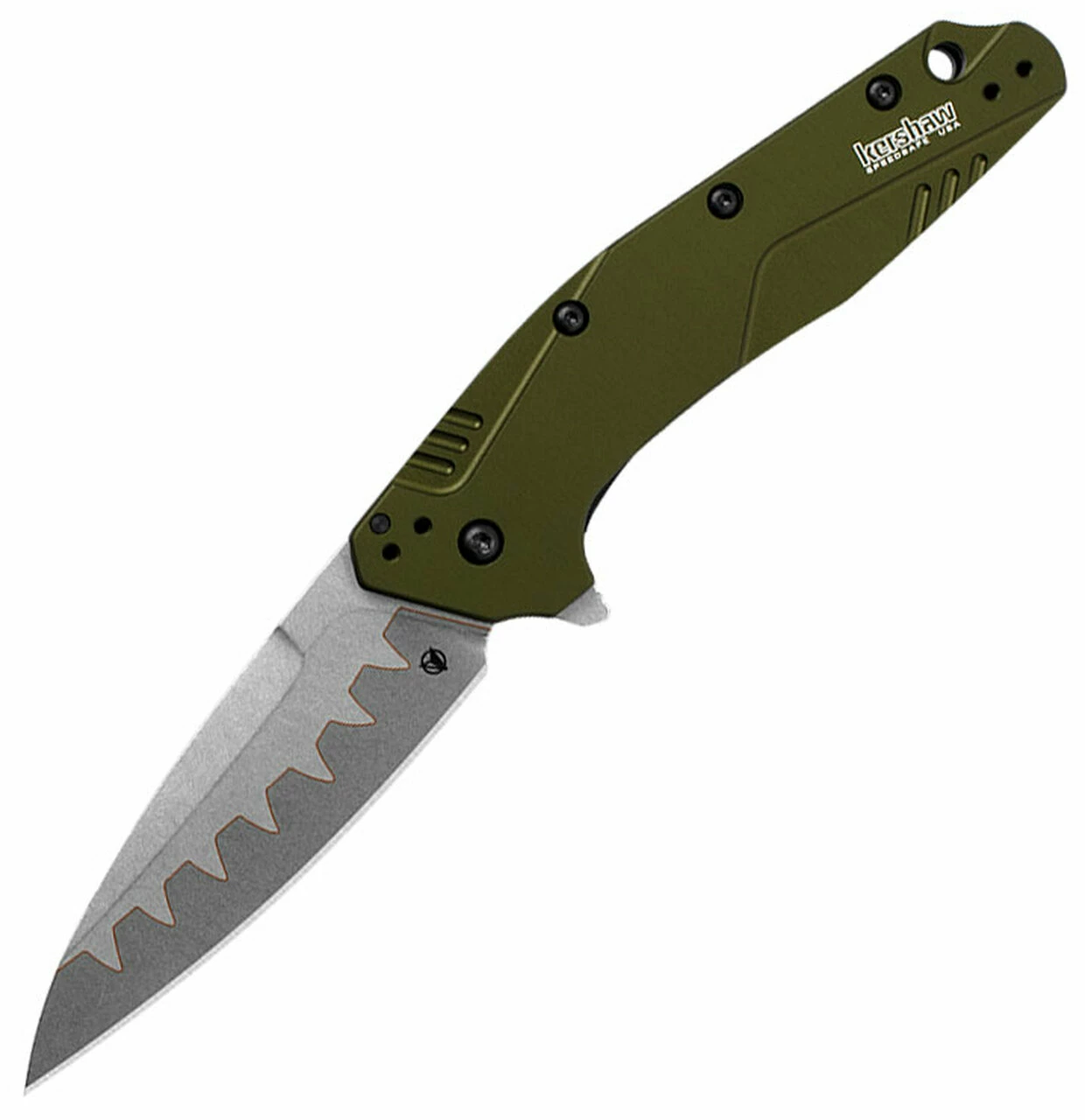 New 🌟 Kershaw Knives Kershaw Dividend A/O with Flipper KS1812OLCB, 3" CPM Composite Blade, Olive Aluminum Handle 💯 1 New 🌟 Kershaw Knives Kershaw Dividend A/O with Flipper KS1812OLCB, 3" CPM Composite Blade, Olive Aluminum Handle 💯