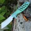 Coupon 🎉 Artisan Cutlery Artisan Tomahawk ATZ1815GGNS, 3.75" S35VN Plain Blade, Green Titanium Handle 🎁