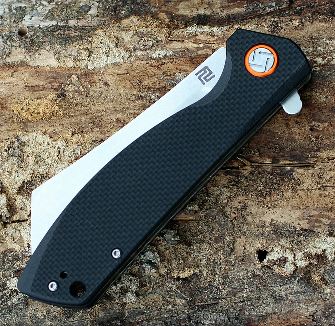 Flash Sale โ Artisan Cutlery Artisan Tomahawk ATZ1815PBKF, 3.75" D2 Plain Blade, Flat Black G-10 Handle ๐งจ 4 Flash Sale โ Artisan Cutlery Artisan Tomahawk ATZ1815PBKF, 3.75" D2 Plain Blade, Flat Black G-10 Handle ๐งจ - Image 4