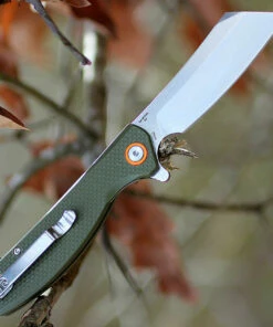 Cheap 🔥 Artisan Cutlery Artisan Tomahawk ATZ1815PSGNF, 2.36" D2 Steel Tanto Blade, Green G10 Handle 🎉 -Automatic Knives shop 1815psgnf.1 12961.1566586146