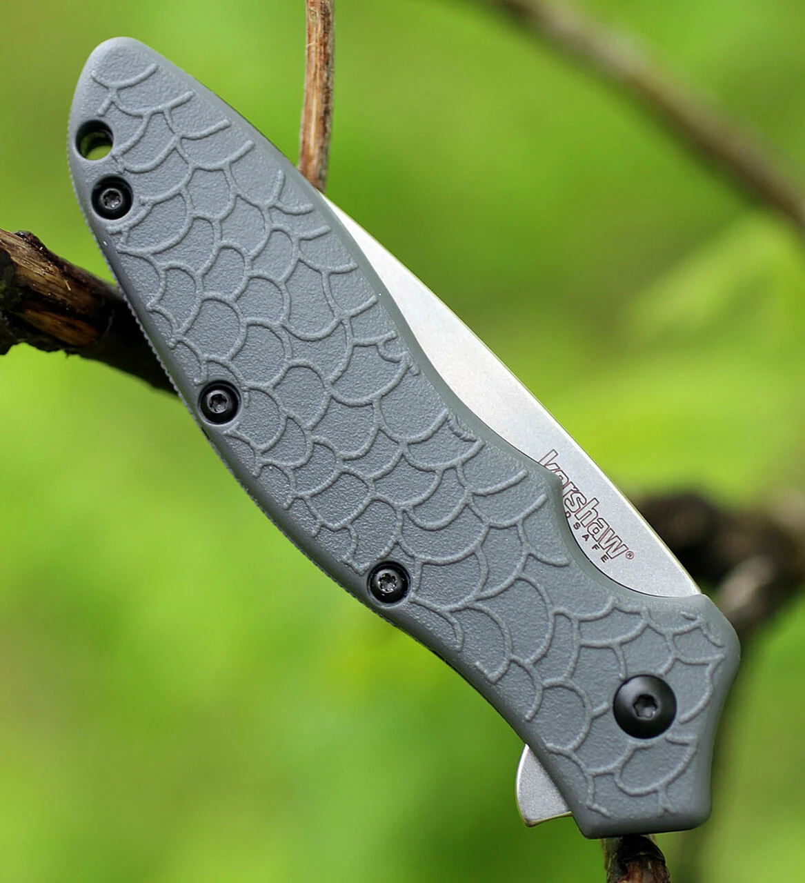 Discount 🎁 Kershaw Knives Kershaw OSO Sweet Speedsafe 1830, 3" Satin 8Cr13MoV SS Blade, Gray GFN Handle ❤️ 4 Discount 🎁 Kershaw Knives Kershaw OSO Sweet Speedsafe 1830, 3" Satin 8Cr13MoV SS Blade, Gray GFN Handle ❤️ - Image 4