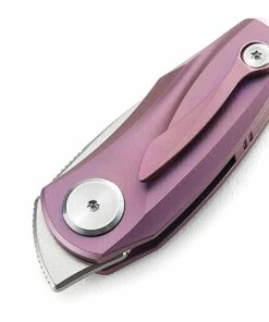 Best Sale 😍 Boker Bestech Tulip Framelock 1913C, 1.25" Bohler M390 Kiridashi Blade, Purple Titanium Handle ⭐ 3 Best Sale 😍 Boker Bestech Tulip Framelock 1913C, 1.25" Bohler M390 Kiridashi Blade, Purple Titanium Handle ⭐ -Automatic Knives shop 1912C.1 90903.1598467181
