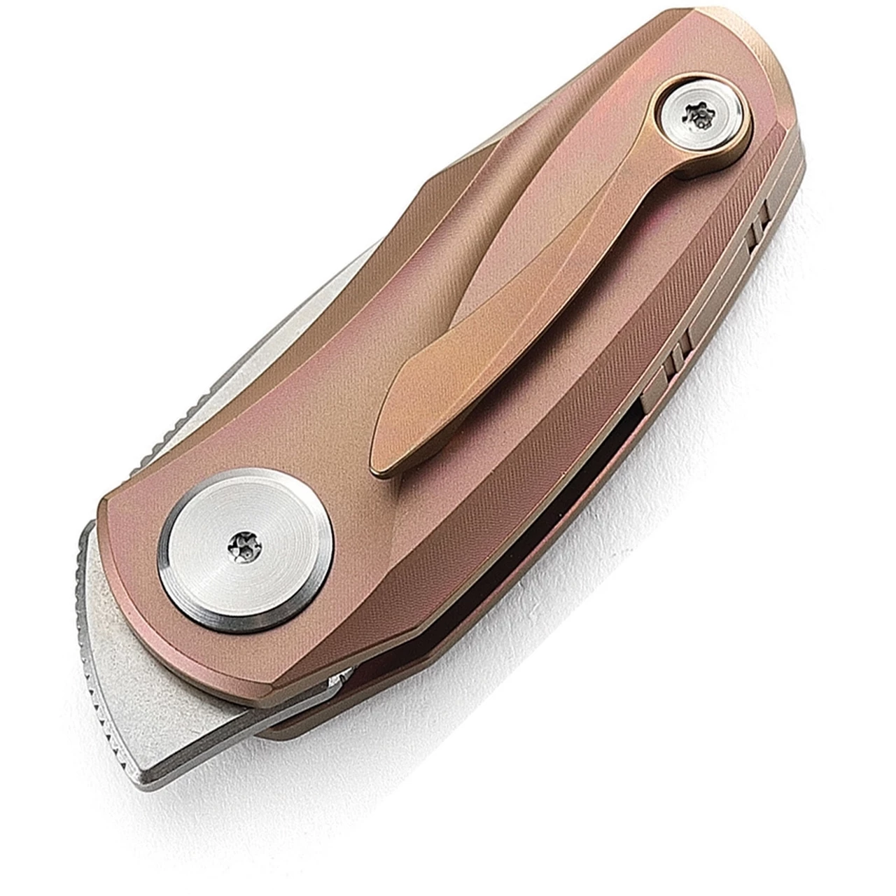 Top 10 ✨ Boker Bestech Tulip Ball Lock 1912D, 1.25" Bohler M390 Kiridashi Blade, Pink Titanium Handle 🔥 2 Top 10 ✨ Boker Bestech Tulip Ball Lock 1912D, 1.25" Bohler M390 Kiridashi Blade, Pink Titanium Handle 🔥 - Image 2