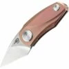 Promo ✨ Boker Bestech Tulip Framelock 1913D, 1.25" Bohler M390 Kiridashi Blade, Pink Titanium Handle ⌛