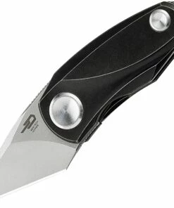 Deals 💯 Boker Bestech Tulip Framelock 1913E, 1.25" Bohler M390 Kiridashi Blade, Black Titanium Handle 😀