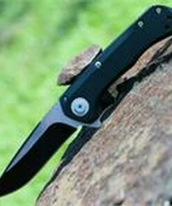 Deals ✔️ Kershaw Knives Kershaw 1955 Showtime, 3" 8Cr13MoV SS Plain Blade, Black-Oxide Coated SS Handle 🎉