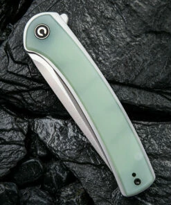 Cheap ⌛ CIVIVI Knives CIVIVI Asticus C2002B, 3.80" D2 Satin Drop Point Plain Blade, Natural (Jade) G-10 Handles 🎁 -Automatic Knives shop 2002B.2 06467.1588346080
