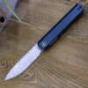 Coupon 🛒 CIVIVI Knives CIVIVI Exarch C2003DS-1, 3.22" Damascus Drop Point Blade, Black G-10 Handles w/Twill Carbon Fiber Overlay 🔔