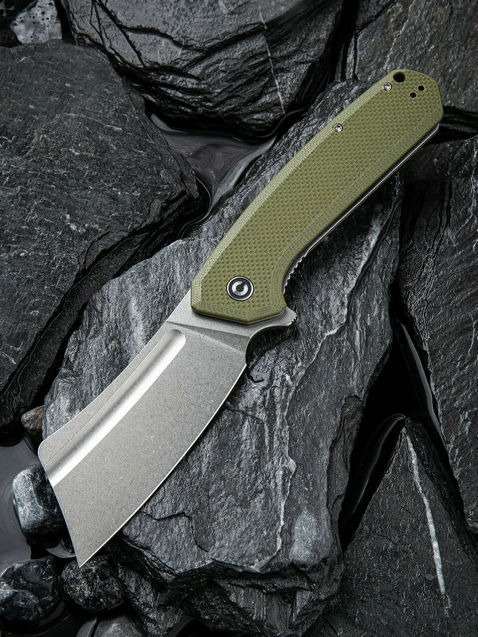 Deals ⌛ CIVIVI Knives CIVIVI Bullmastiff C2006A, 3.83" 9Cr18MoV Stonewashed Cleaver Plain Blade, OD Green G-10 Handles 😍 1 Deals ⌛ CIVIVI Knives CIVIVI Bullmastiff C2006A, 3.83" 9Cr18MoV Stonewashed Cleaver Plain Blade, OD Green G-10 Handles 😍