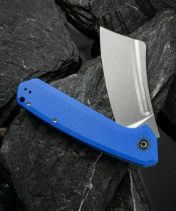Best reviews of ⭐ CIVIVI Knives CIVIVI Bullmastiff C2006B, 3.83" 9Cr18MoV Stonewashed Cleaver Plain Blade, Blue G-10 Handles 🎉 -Automatic Knives shop 2006B.2 40928.1595862979