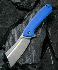 Best reviews of ⭐ CIVIVI Knives CIVIVI Bullmastiff C2006B, 3.83" 9Cr18MoV Stonewashed Cleaver Plain Blade, Blue G-10 Handles 🎉