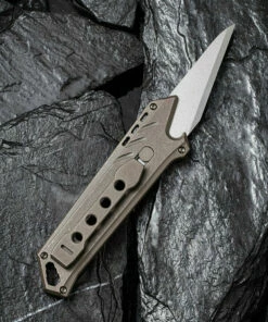 Cheap 💯 CIVIVI Knives CIVIVI Mandate Utility Knife C2007A, 2.12" 9Cr18MoV Stonewashed Blade, Bronze Titanium Handle ❤️ 5 Cheap 💯 CIVIVI Knives CIVIVI Mandate Utility Knife C2007A, 2.12" 9Cr18MoV Stonewashed Blade, Bronze Titanium Handle ❤️ -Automatic Knives shop 2007A.1 30984.1595866083