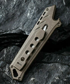 Cheap 💯 CIVIVI Knives CIVIVI Mandate Utility Knife C2007A, 2.12" 9Cr18MoV Stonewashed Blade, Bronze Titanium Handle ❤️ 6 Cheap 💯 CIVIVI Knives CIVIVI Mandate Utility Knife C2007A, 2.12" 9Cr18MoV Stonewashed Blade, Bronze Titanium Handle ❤️ -Automatic Knives shop 2007A.3 54746.1595866083