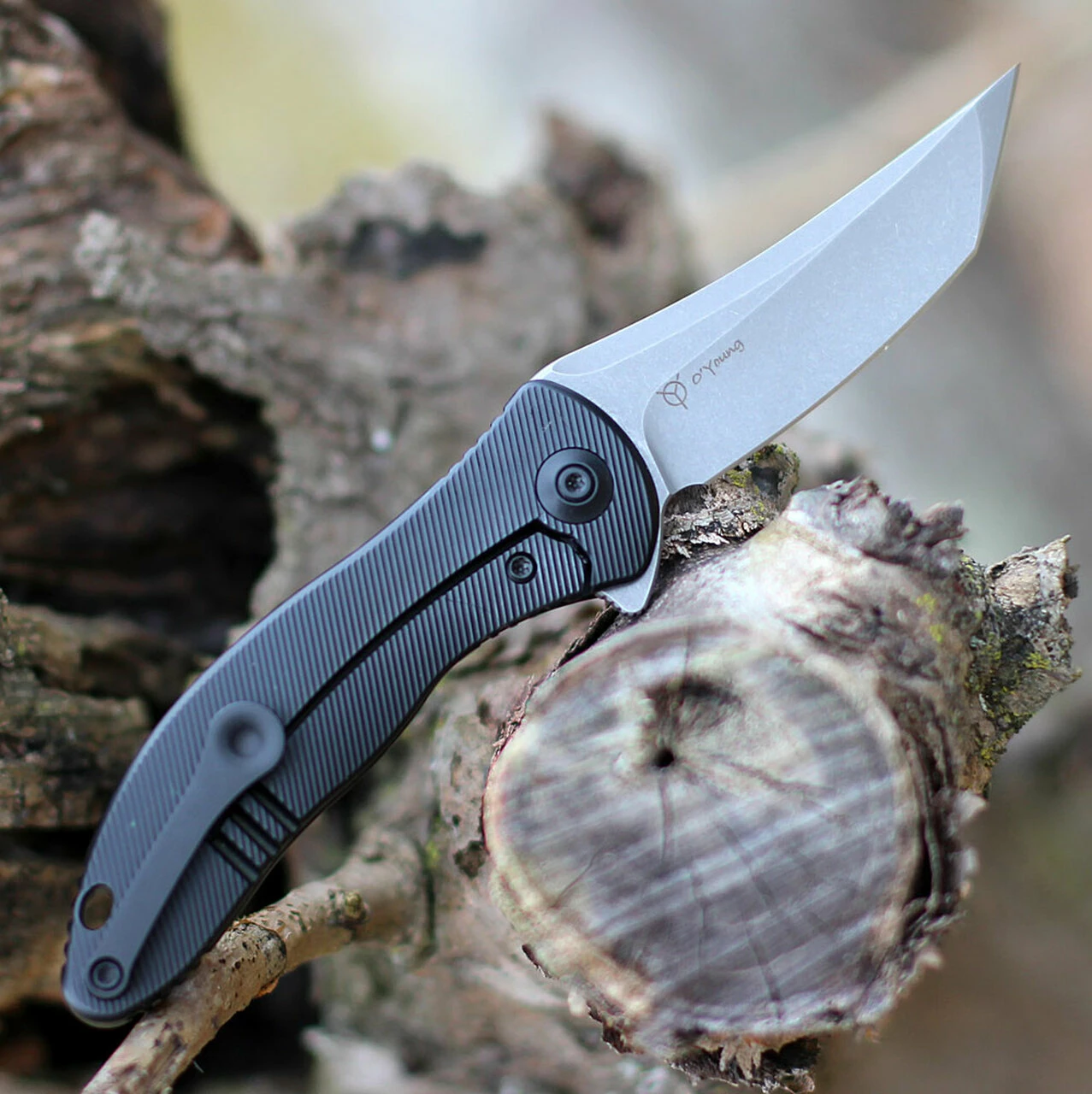 Top 10 🎉 We Knife Co. We Knife Mini Synergy 2012B, 2.93" CPM 20CV Stonewashed Tanto Blade, Black 6AL4V Titanium Handle 🔥 2 Top 10 🎉 We Knife Co. We Knife Mini Synergy 2012B, 2.93" CPM 20CV Stonewashed Tanto Blade, Black 6AL4V Titanium Handle 🔥 - Image 2