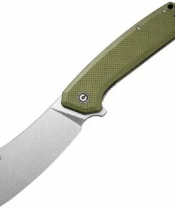 Deals 👏 CIVIVI Knives CIVIVI Mastodon C2012A, 3.8" 9Cr18MoV Stonewashed Cleaver Blade, OD Green G-10 Handles 🧨