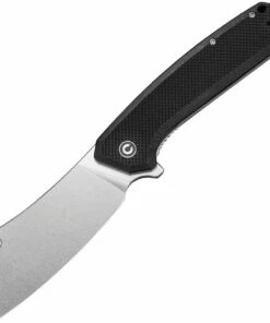 Promo ❤️ CIVIVI Knives CIVIVI Mastodon C2012C, 3.8" 9Cr18MoV Stonewashed Cleaver Blade, Black G-10 Handles ⌛