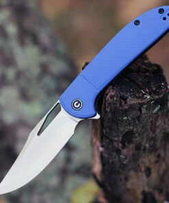 Best Sale ๐ CIVIVI Knives CIVIVI Ortis C2013A, 3.25" 9Cr18MoV Satin Clip Point Plain Blade, Blue FRN Handles ๐