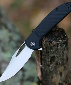 Flash Sale ✨ CIVIVI Knives CIVIVI Ortis C2013B, 3.25" 9Cr18MoV Satin Clip Point Plain Blade, Black FRN Handles 😀